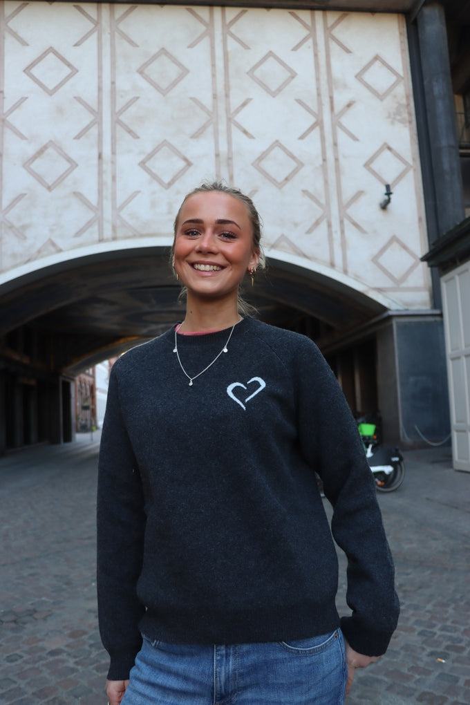 Soft Knit Striktrøje til Kvinder - Grå