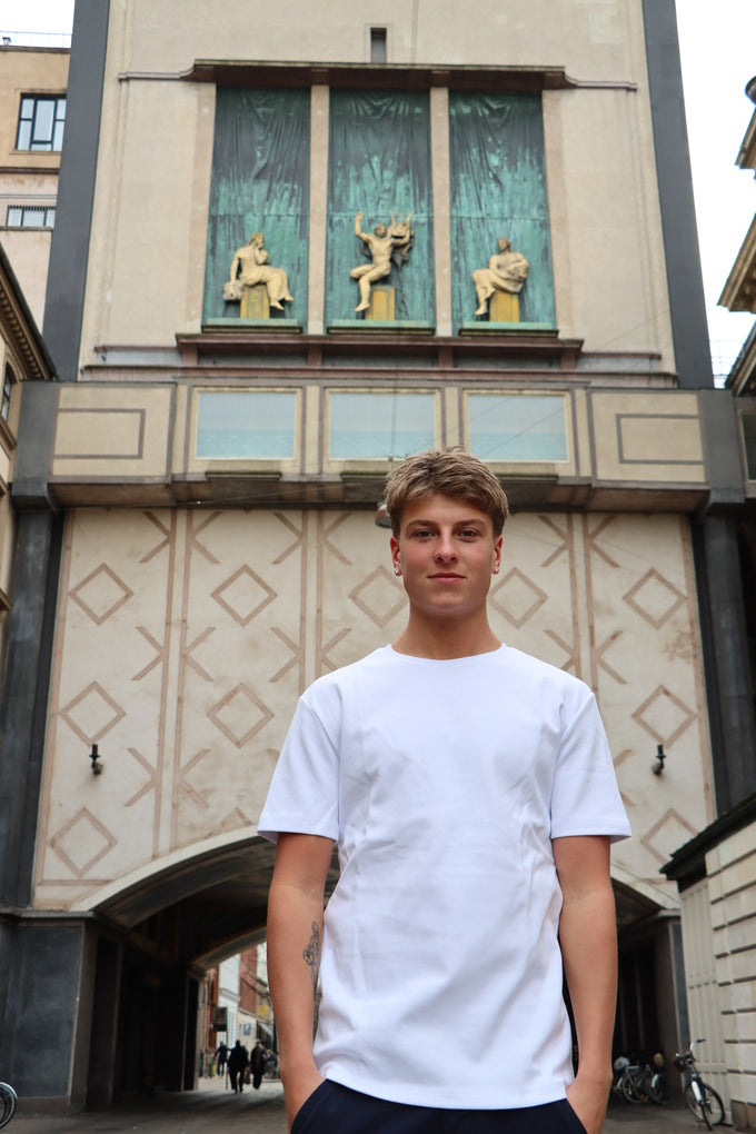 Normal Fit T Shirt - Hvid