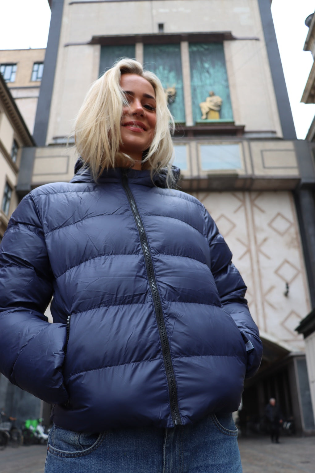 Glossy Fall Jacket - Red Heart