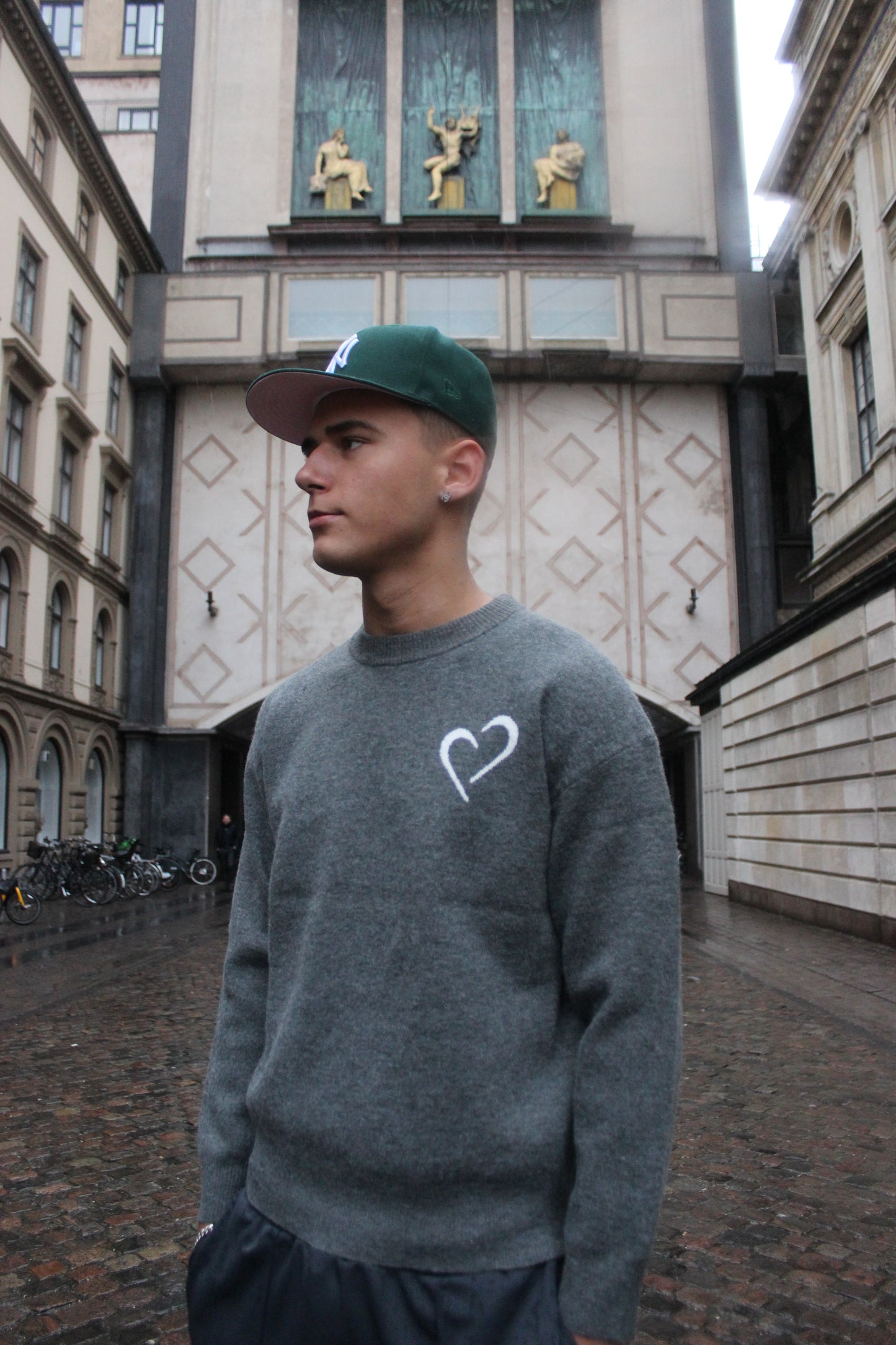 Soft Knit Sweater - Grey