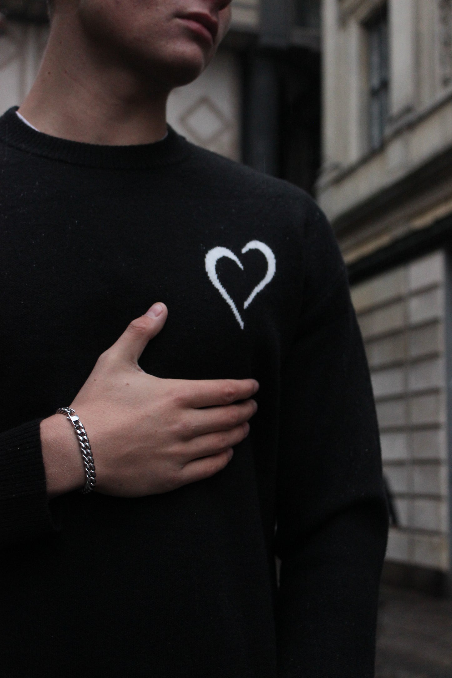 Soft Knit Striktrøje Sort