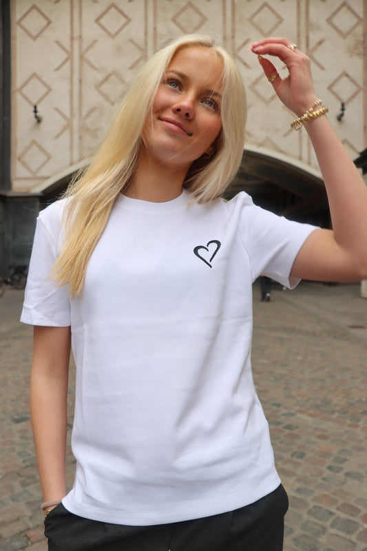 Womens Heavyweight T Shirt - White