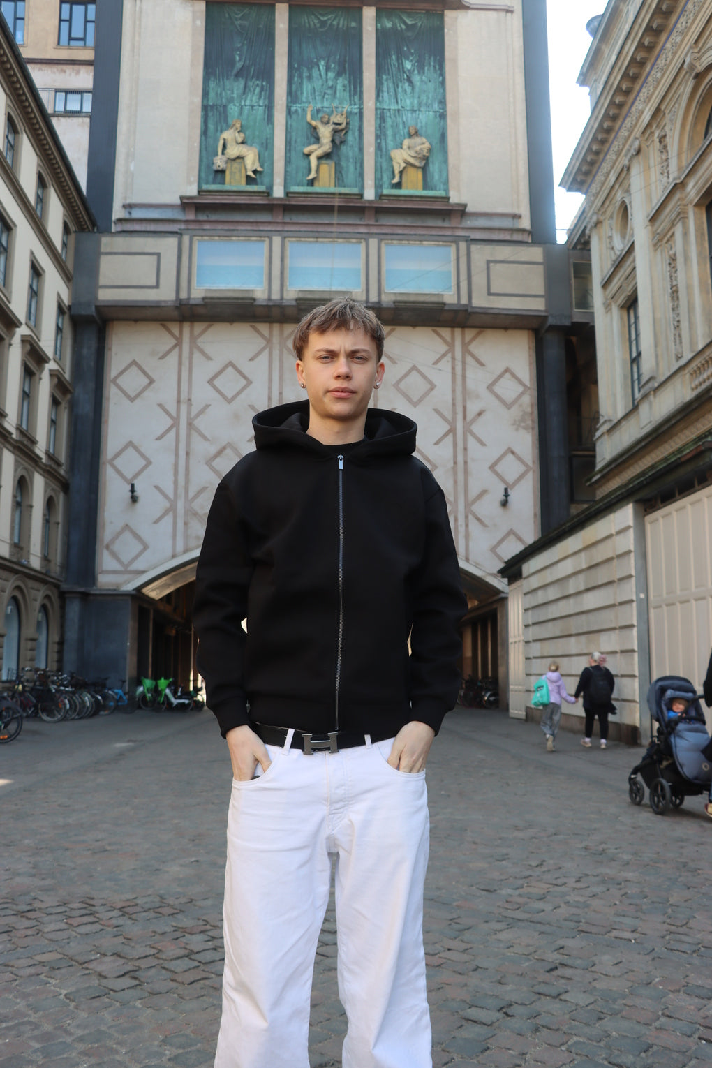Cloud Zip Hoodie - Sort