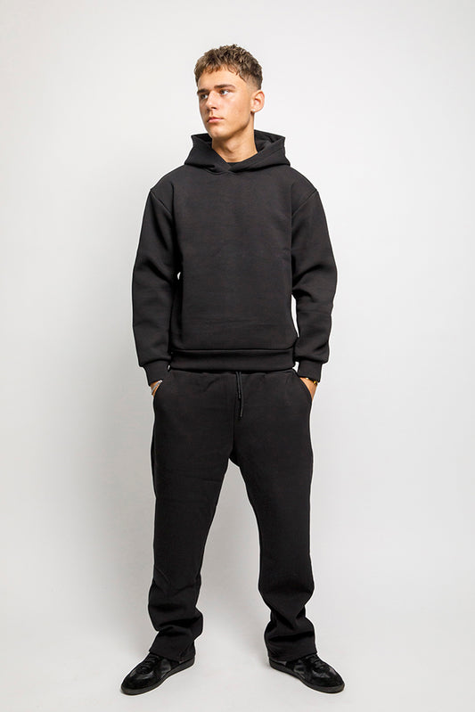 Cloud One-Pocket Jogging Pants - Black