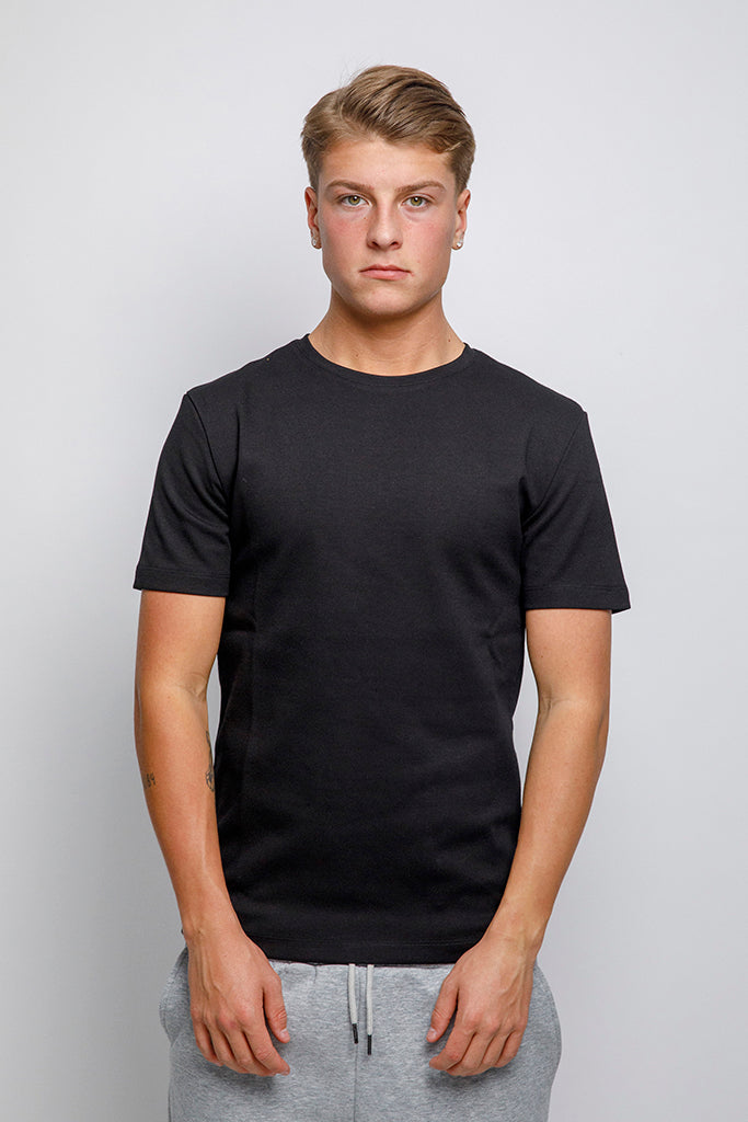 Blank Slim Fit T Shirt - Sort