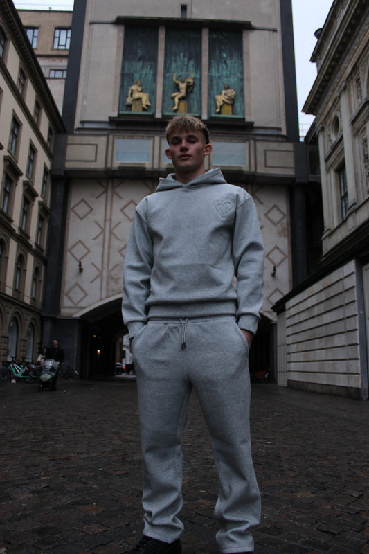 Cloud Joggingset (Hoodie & Pants) - Light Grey