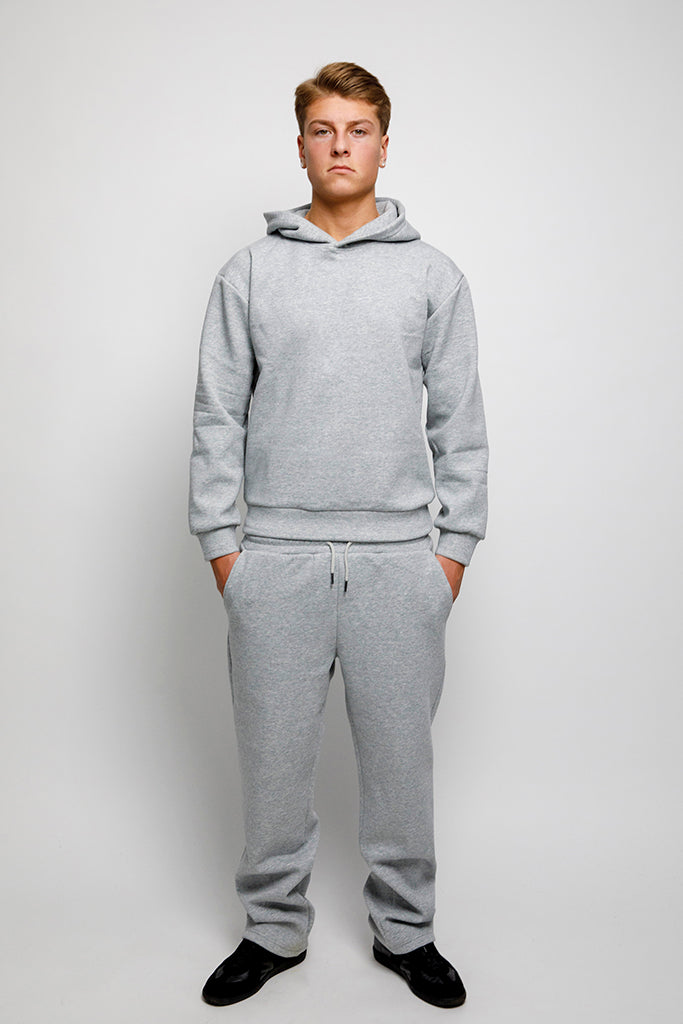 Cloud One-Pocket Jogging Pants - Light Grey