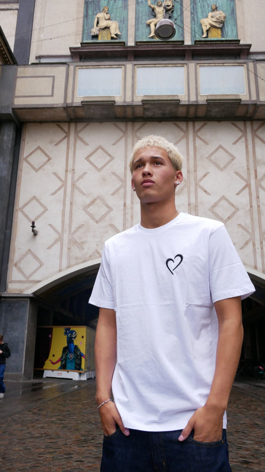 Heavyweight T-Shirt med Special Dark Grey Logo